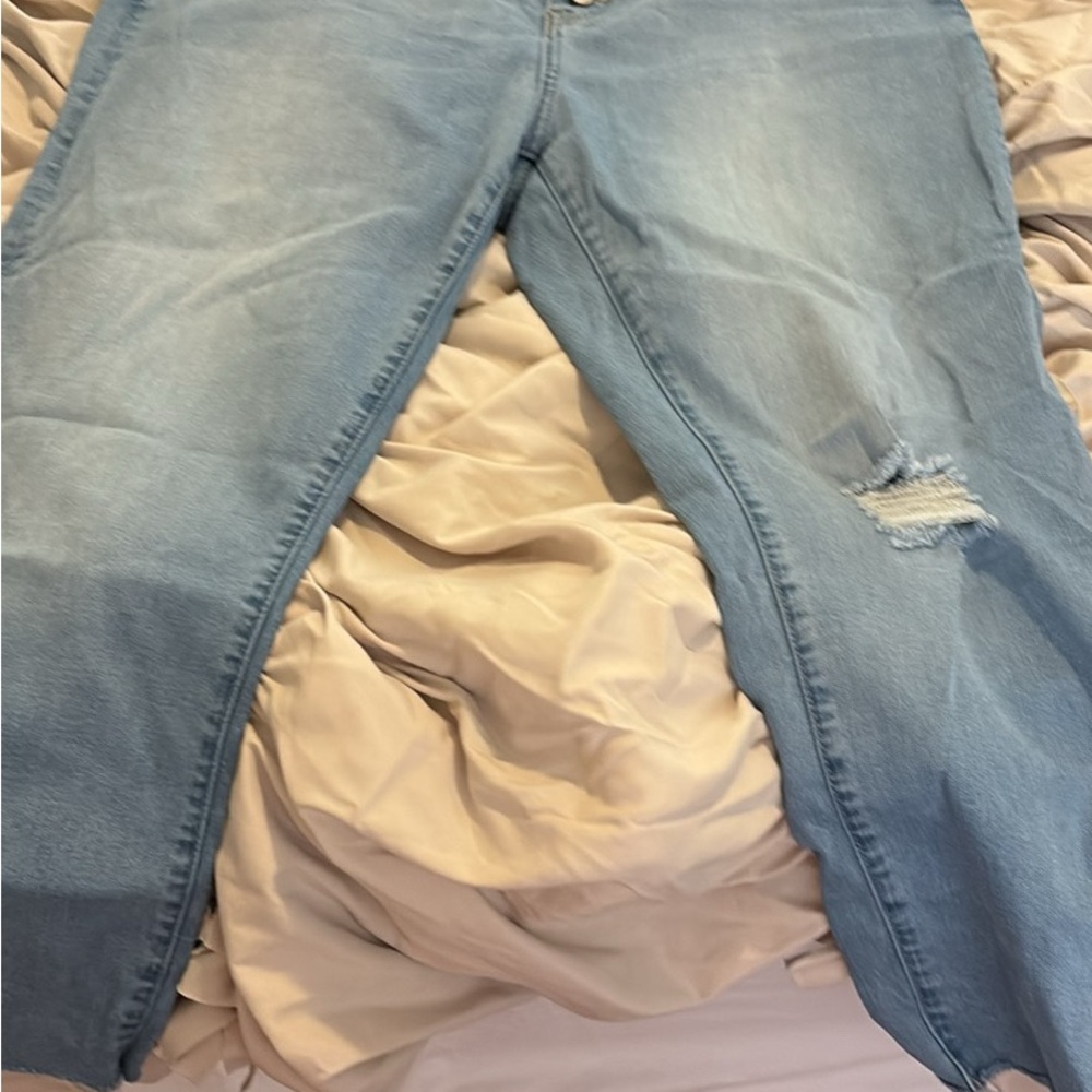 KanCan Light Blue Straight Leg Jeans